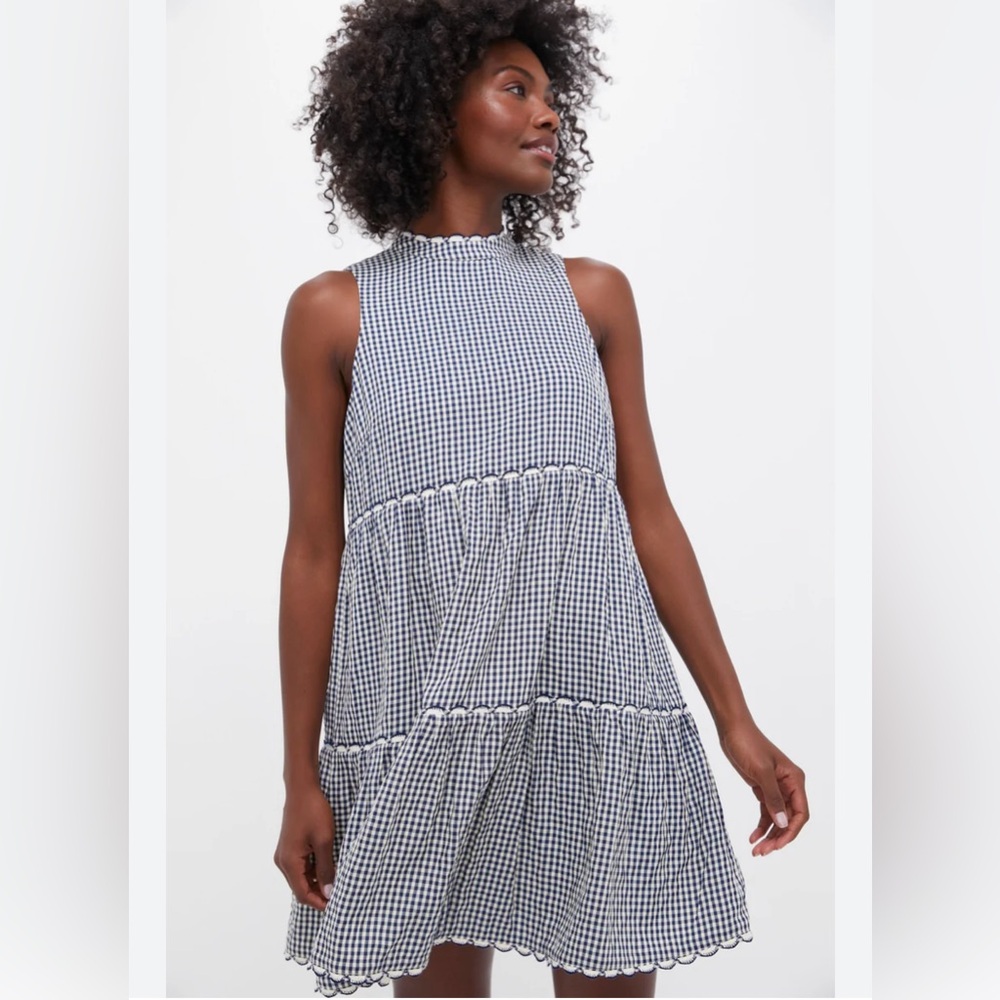 NWT Tuckernuck Pomander Place Gingham Sleeveless Mini Dress